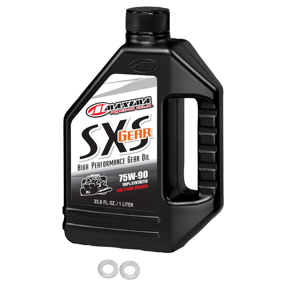 Tusk Drivetrain Oil Change Kit with Maxima Oil HONDA Pioneer 1000