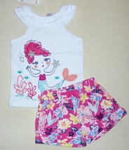 NWT Gymboree MERMAID COVE Sz 2T 3T 4T Seahorse Tank /& Striped Shorts