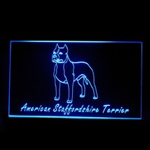 210256B aesthetic premium grain-fed American Staffordshire Terrie LED Light Sign - $21.99