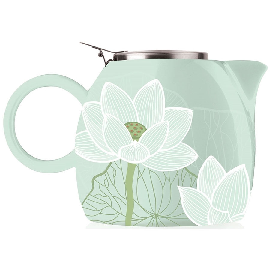 Tea Forte PUGG Ceramic Teapot - Lotus - 3 x 24 oz teapots - $107.29