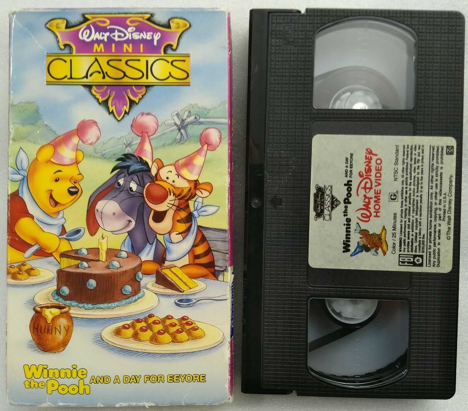 VHS Winnie the Pooh and a Day for Eeyore (VHS, 1991) - VHS Tapes