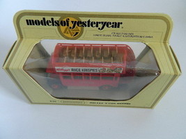 Vintage New Matchbox Models of Yesteryear Y-23 1922 A.E.C 'S' Type Omnibus - $19.99