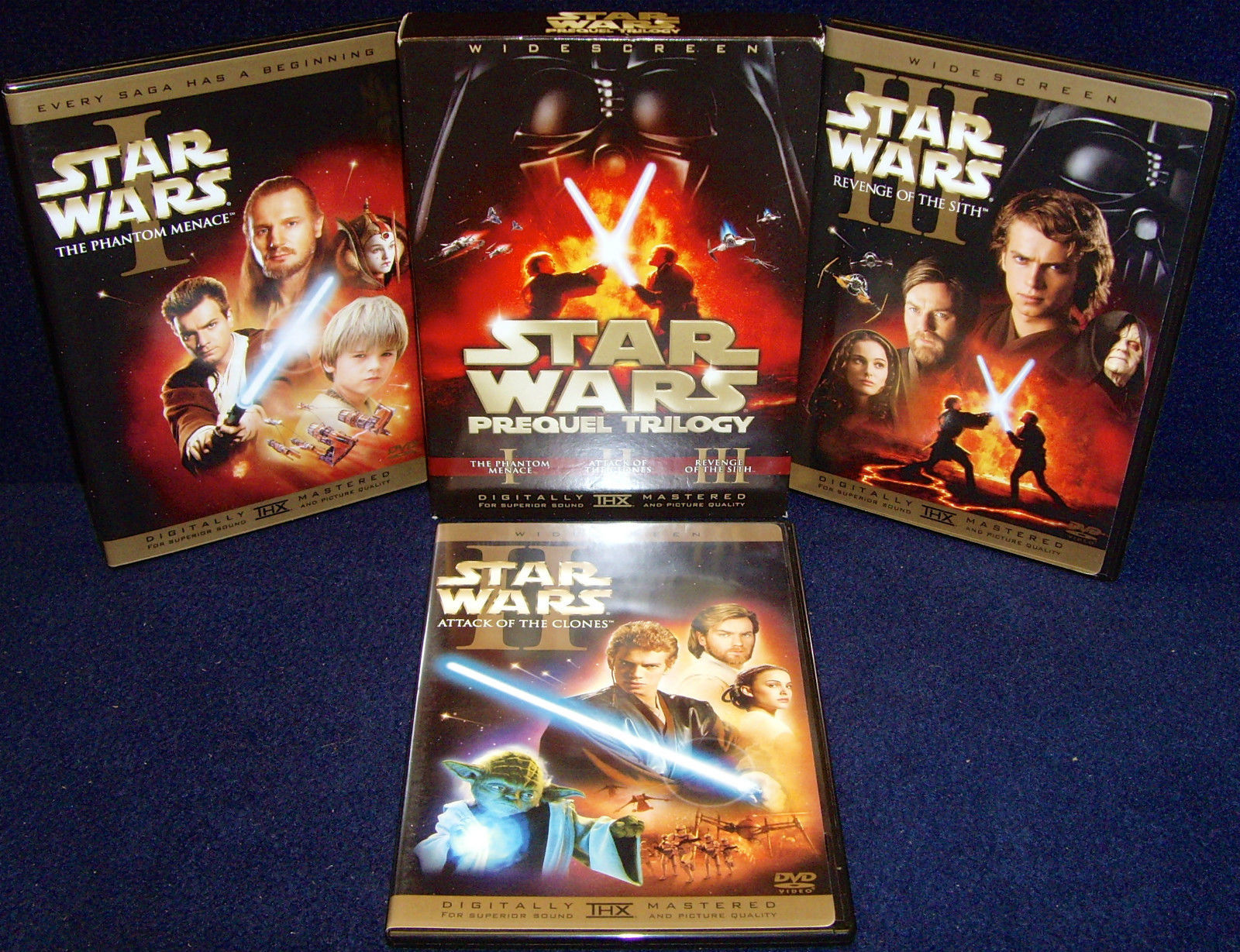 Star Wars Prequel Trilogy Dvd 2008 6 Disc And 50 Similar Items