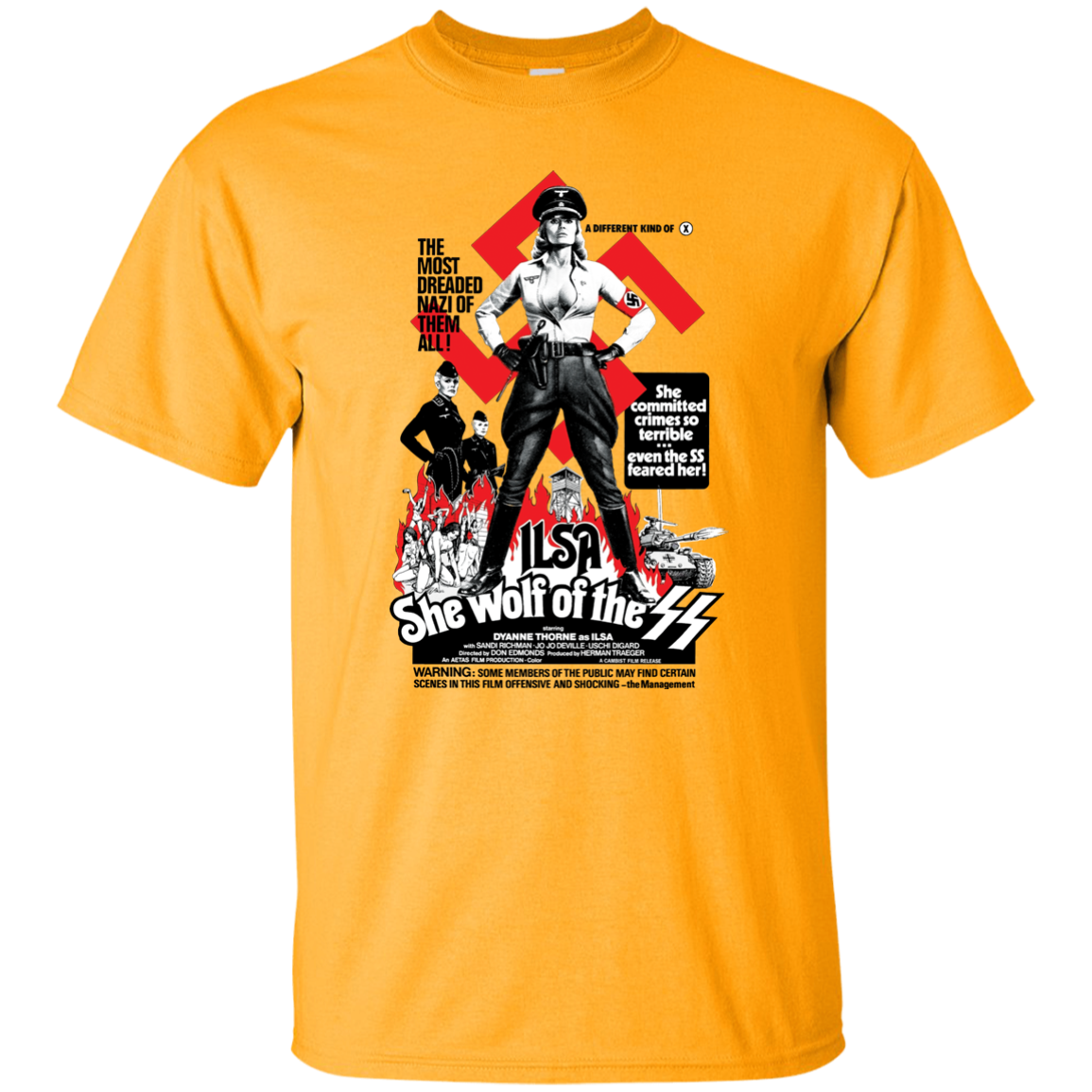 Ilsa She Wolf Of The Ss T Shirt