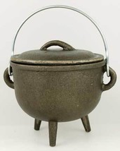 Medium Unadorned Cast Iron Cauldron New - $44.95