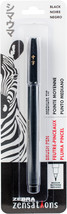 Zebra Zensations Medium Tip Brush Pen-Black. - $6.86