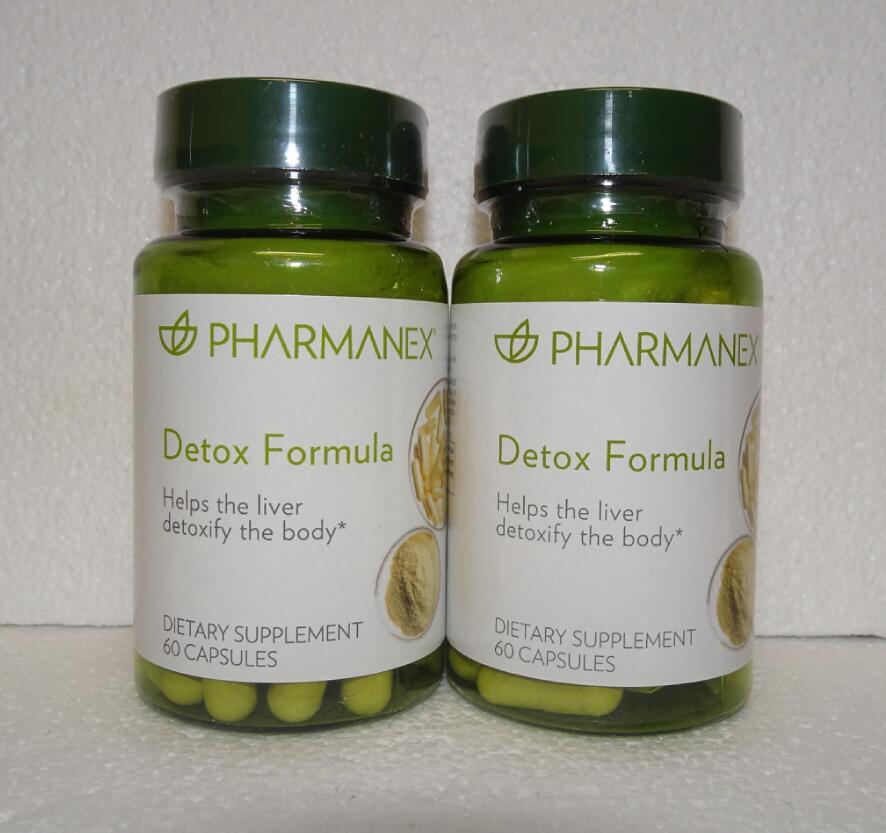 Two Pack: Nu skin Nuskin Pharmanex Detox Formula 60 capsules x2