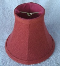 New ROSE TEXTURED Mini Chandelier Lamp Shade Shade - $13.00