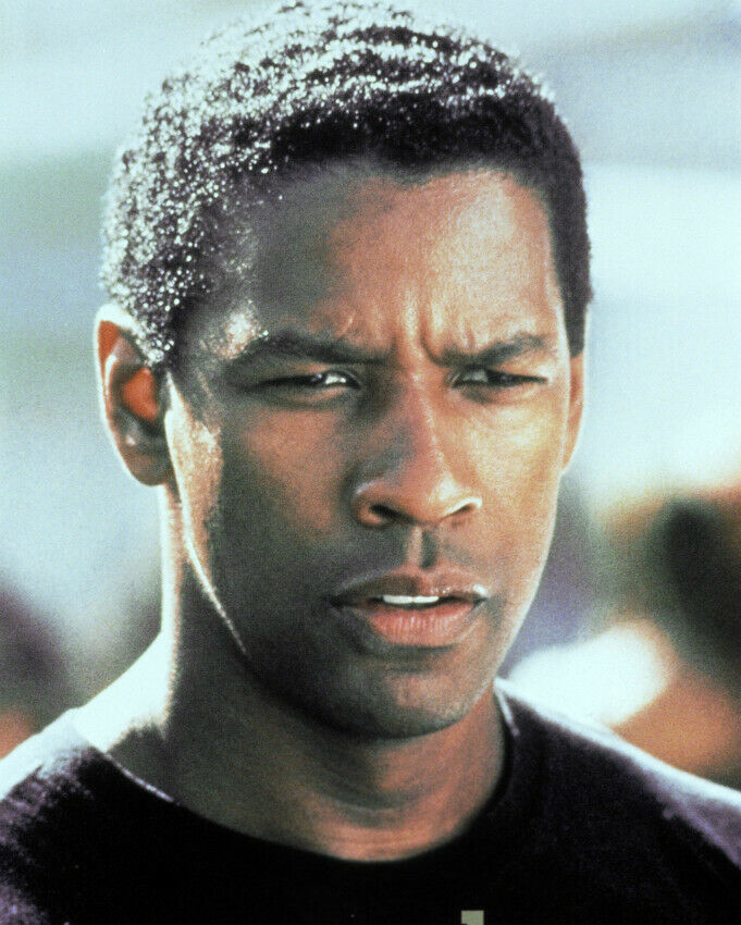 Denzel Washington Photo Print Close Up Color 8X10 - Color