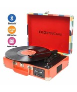 DIGITNOW! Turntable Bluetooth Vinyl Function Recording Fm Radio MP3 USB SD - $310.03
