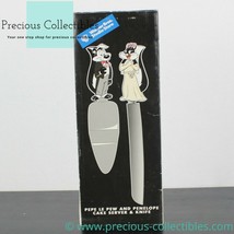 Extremely rare! Pepé Le Pew and Penelope Pussycat wedding cutlery. Loone... - $395.00