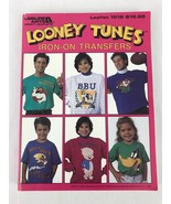 Looney Tunes Iron-On Transfers Leisure Arts Leaftet 1518 Bugs Daffy Tweety - $12.95