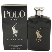 Ralph Lauren Polo Black Cologne 6.7 Oz Eau De Toilette Spray image 1