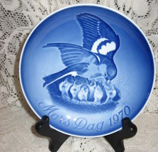 B &amp; G Mother&#39;s Day Collector Plate &quot;Bird and Chicks&quot; -Denmark-1970 - $8.00