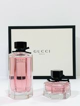 Gucci Flora Gorgeous Gardenia Perfume 3.3 Oz Eau De Toilette Spray 2 Pcs Set image 2