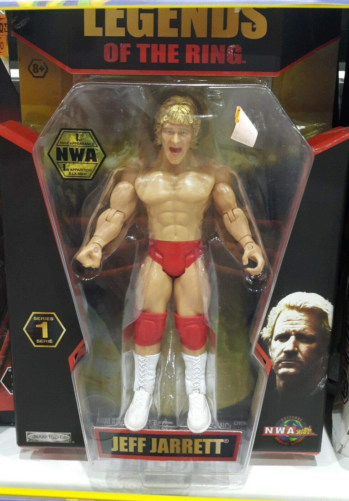 NWA Jeff Jarrett Action Figure Wrestling and 50 similar items
