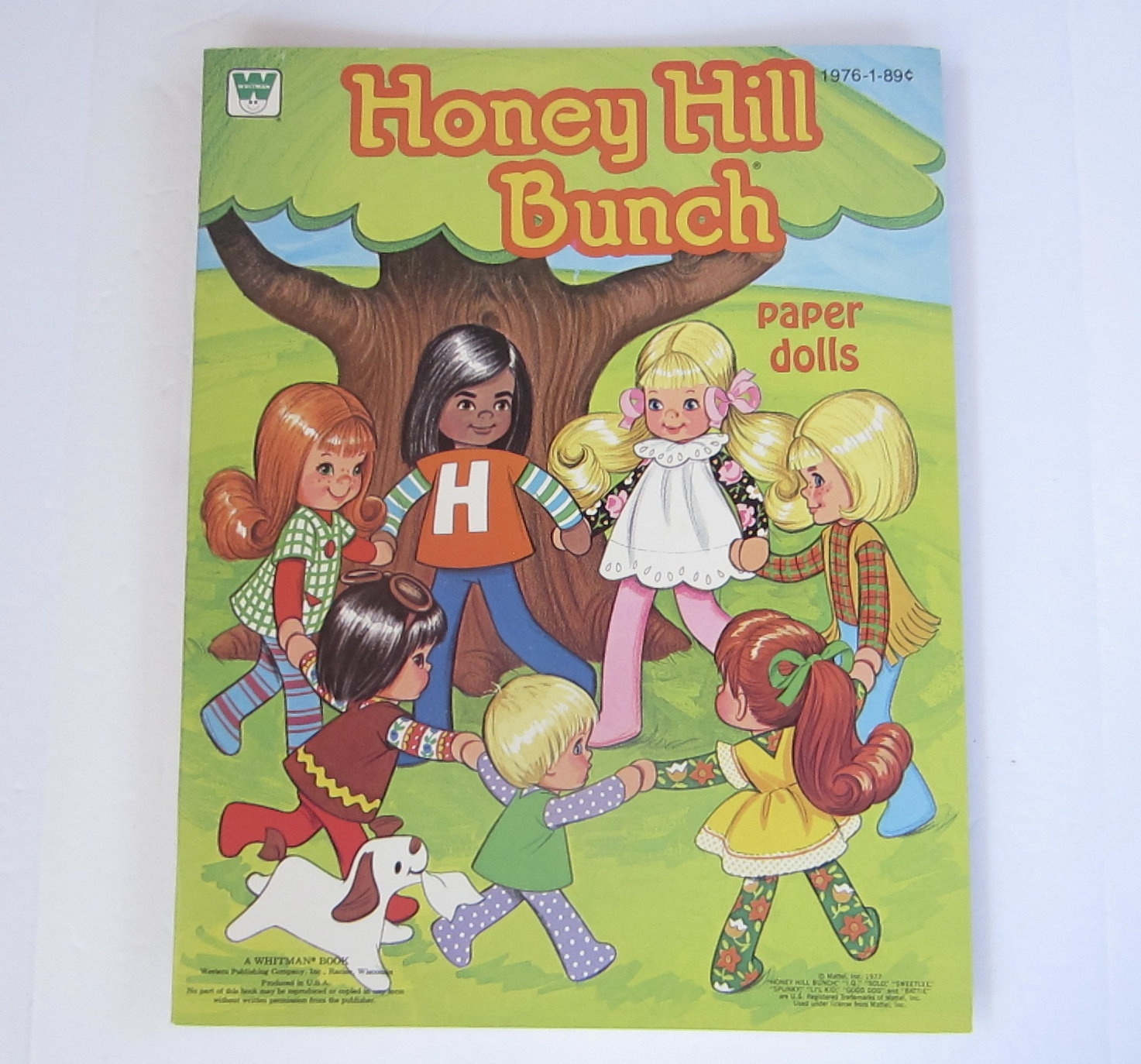 Primary image for Honey Hill Bunch, Paper Dolls Book Unused, Vintage Children's Paperdolls Whitman