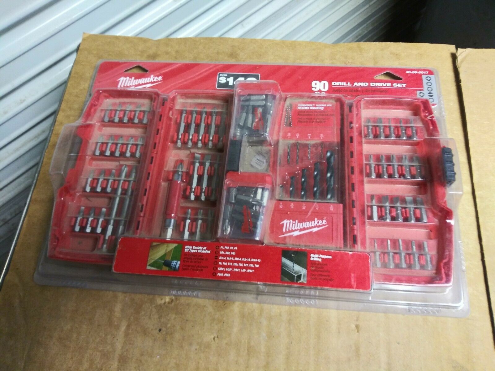 Milwaukee 48-89-0017 90-Piece Drill and and similar items