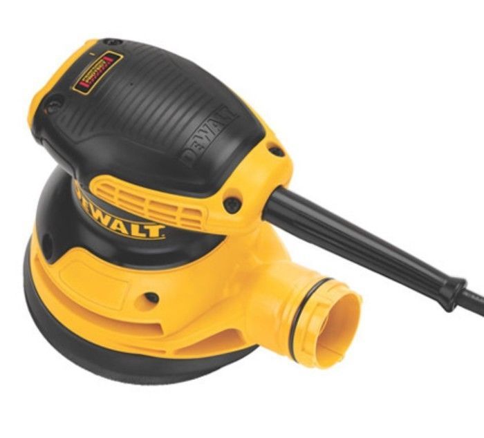 NEW Dewalt 5" Single Speed Orbit Sander w/Hook & Loop Pad DWE6421 BEST