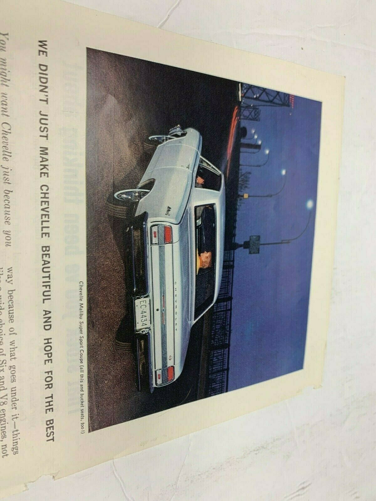 1964 Chevrolet Chevelle Malibu Sport Coupe Annonce