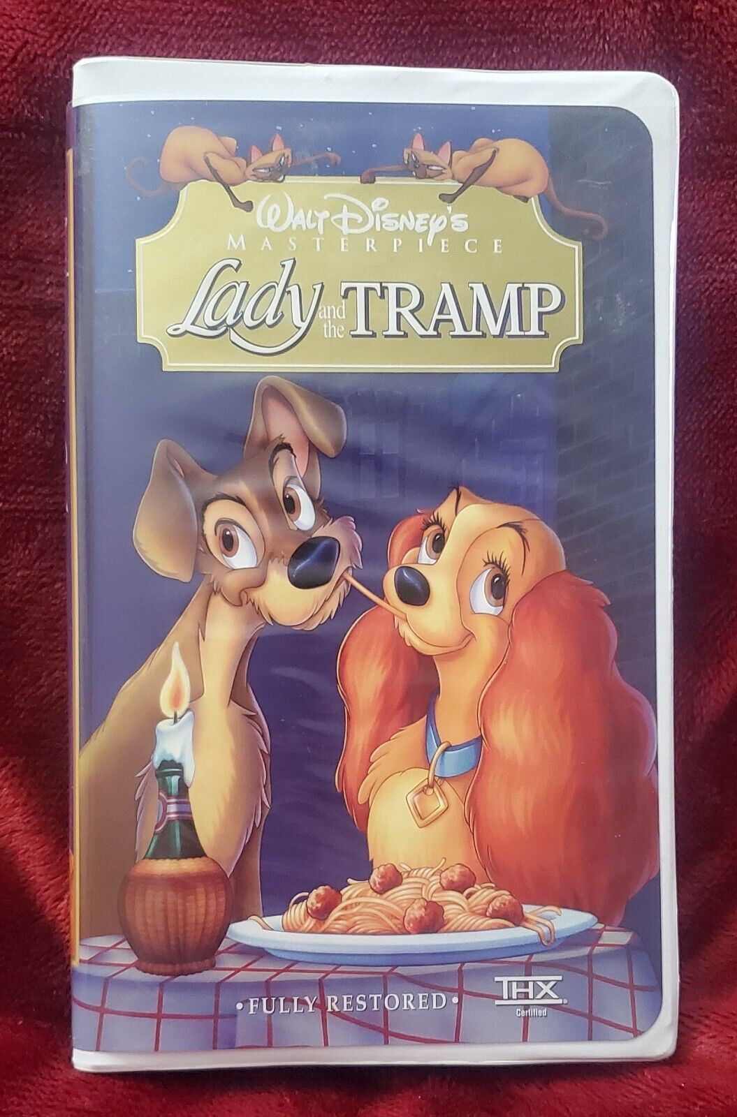 Lady and the Tramp (VHS, 1998, Cinemascope Version) - VHS Tapes