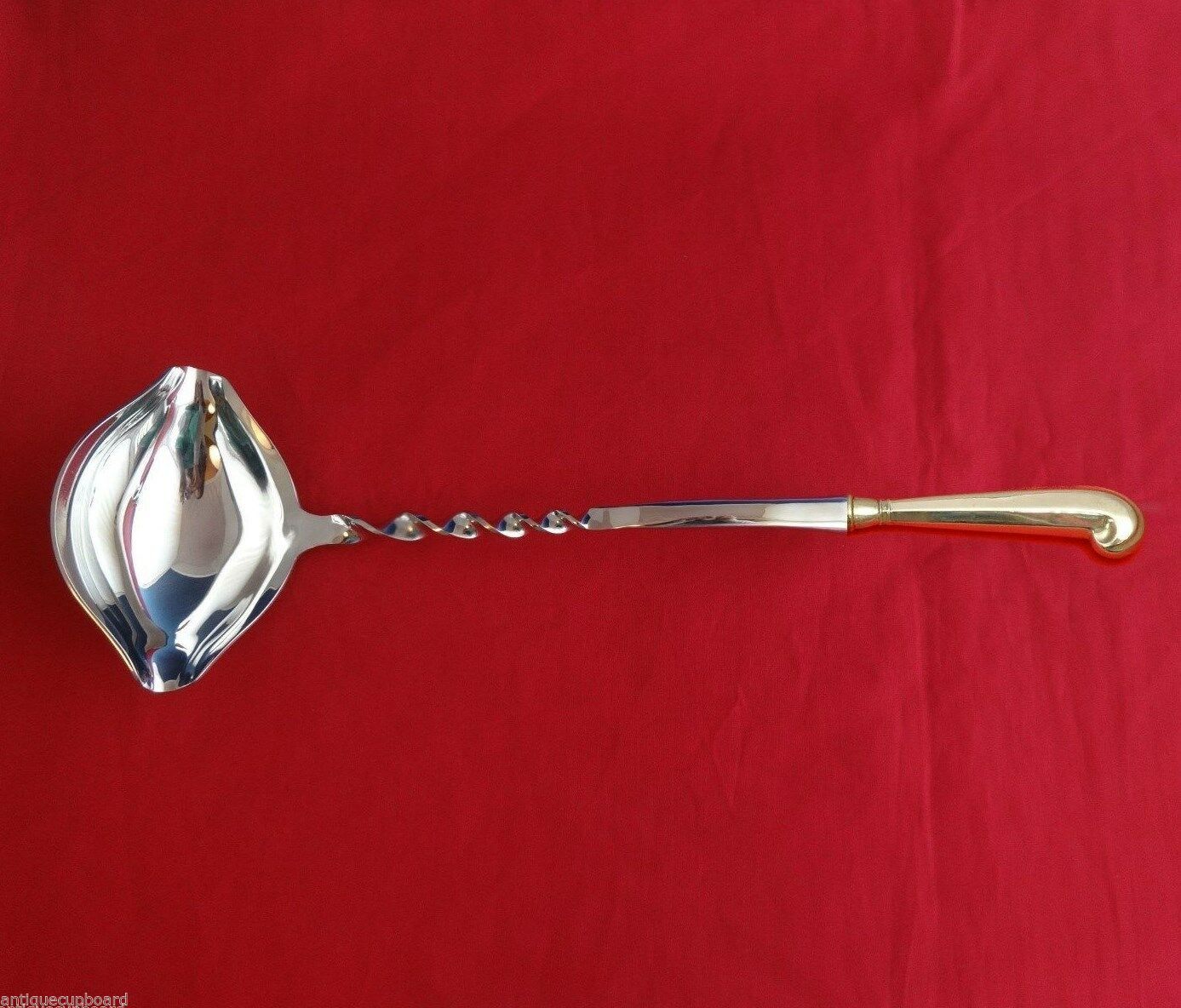 Primary image for Queen Anne-Williamsburg by Stieff Sterling Silver Punch Ladle Twist HHWS  Custom