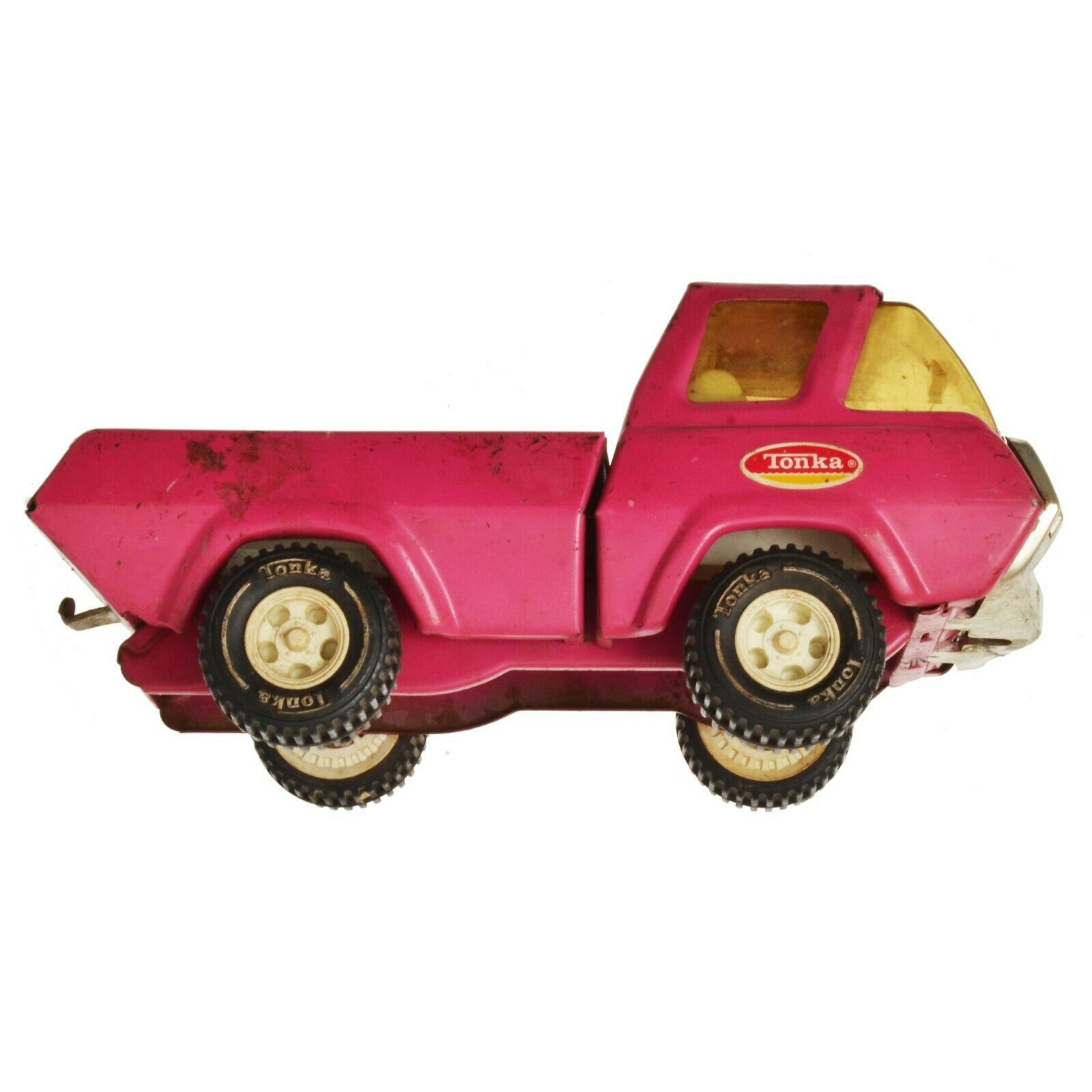 pink metal tonka truck