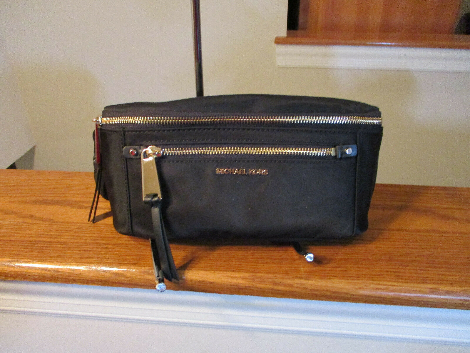 michael kors polly nylon belt bag