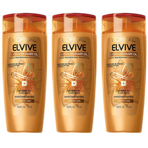 3-Pack New L&#39;Oral Paris Elvive Extraordinary Oil Deep Nourishing Shampoo... - $29.99