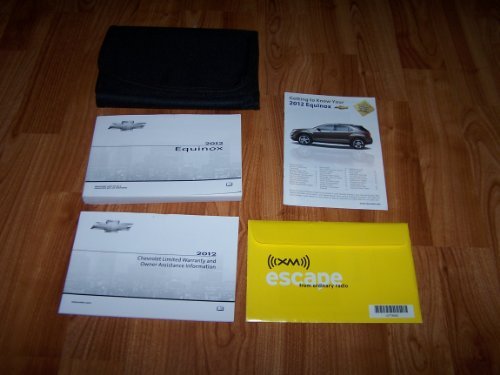 2012 Chevy / Chevrolet Equinox Owners Manual / Excellent Condition