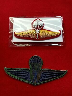Airborne Infantry Jump Wing Badge US Army Military Parachute Rifles Pin GOLDEN 