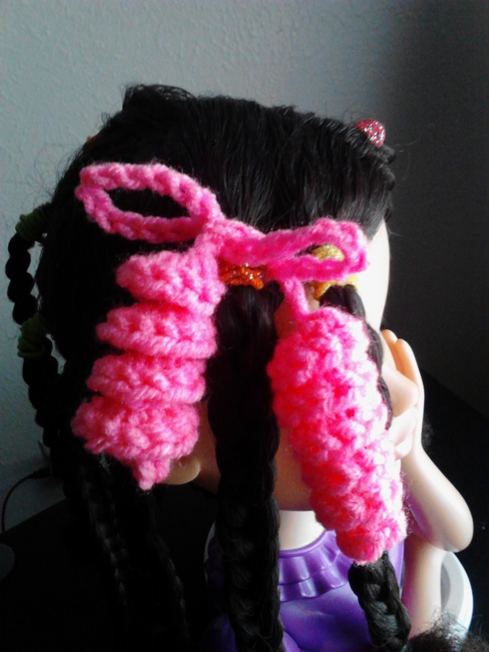 Handmade Crochet Curly Q Hair Accessories/6 - Hair Accessories