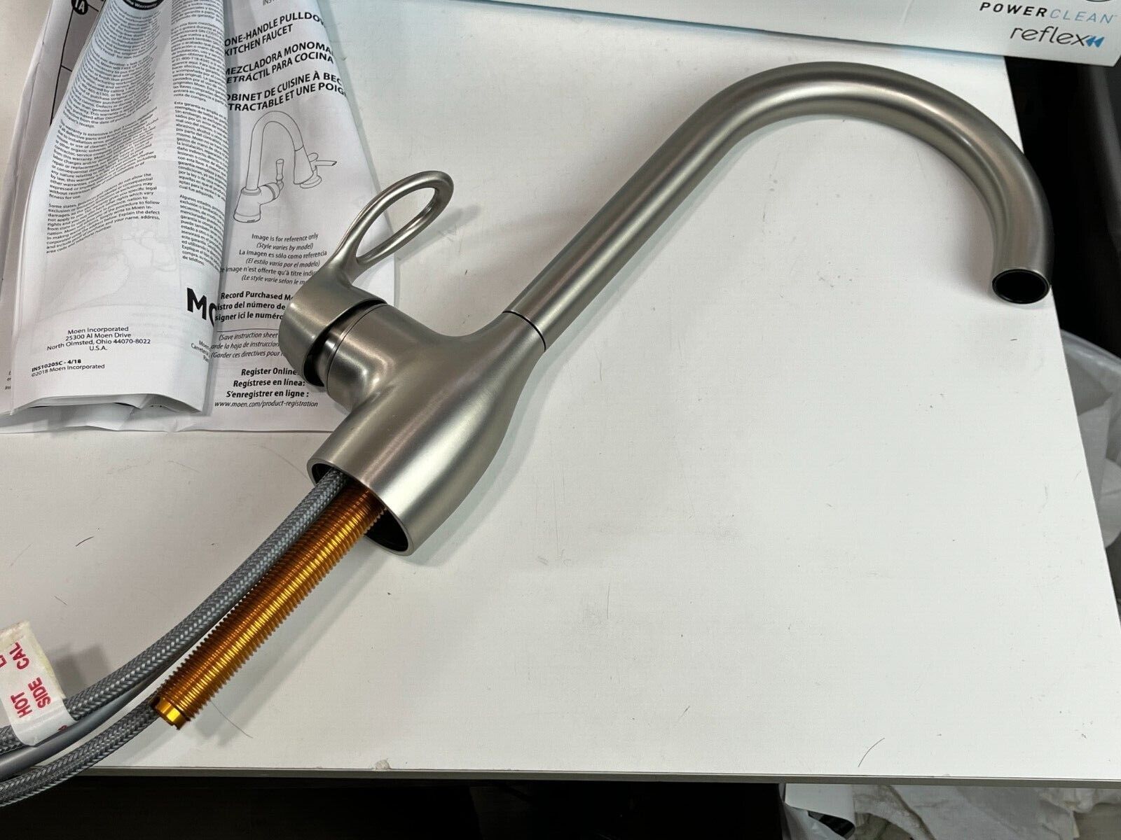 Moen Kleo Faucet Body Replacement In Stainless Finish Spot Resist