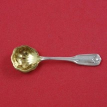 Benjamin Franklin by Towle Sterling Silver Salt Spoon Goldwashed 2 3/8" Serving - $39.00