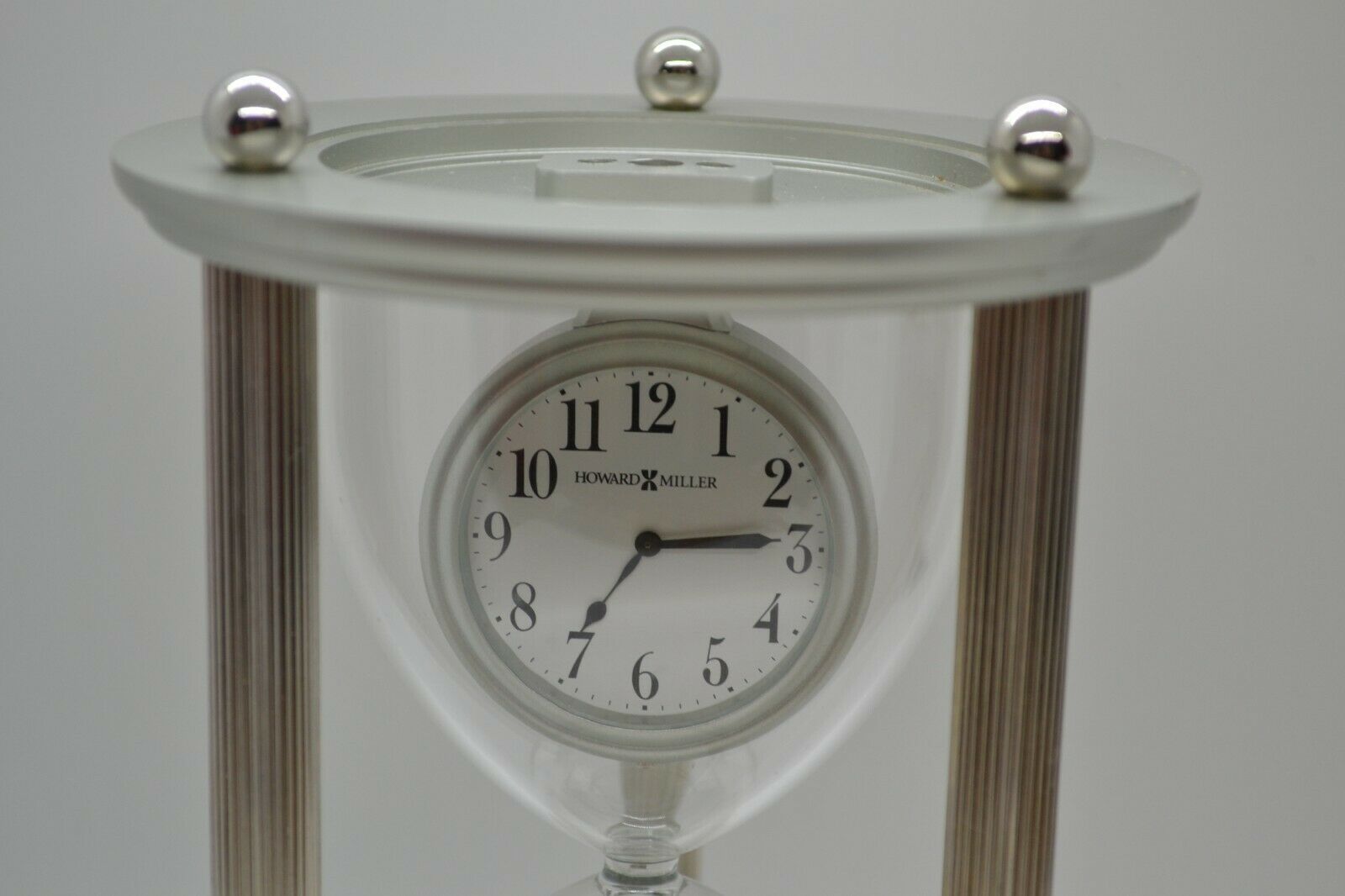 Howard Miller Model 645560 Time & Temperature Hourglass Desk Or Mantle