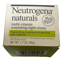 Neutrogena Naturals Multi-Vitamin Nourishing NIGHT CREAM 1.7 oz  - $34.42