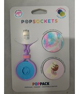 PopSockets PopChain Dual-Sided PopTop Base &amp; Clip w/ 2pk PopGrip &amp; PopTo... - $19.79