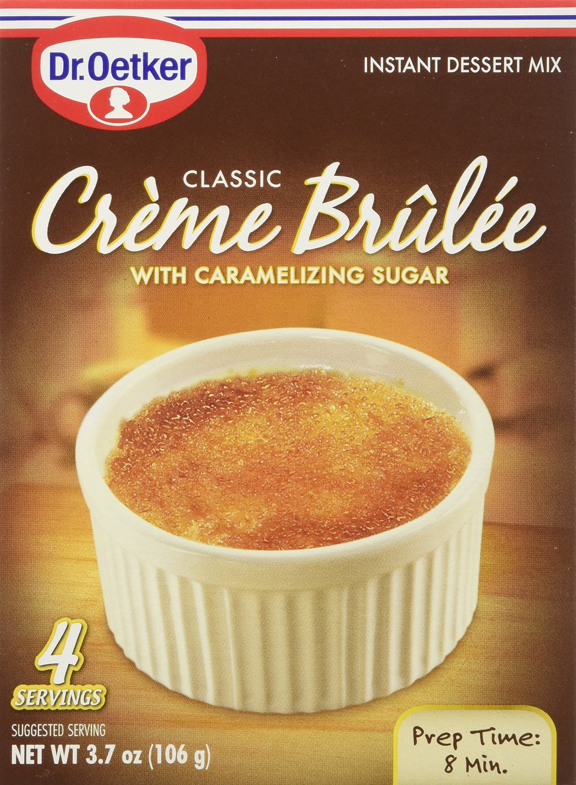 Dr Oetker Creme Brûlée with Caramelizing Sugar 6 boxes Food & Beverages