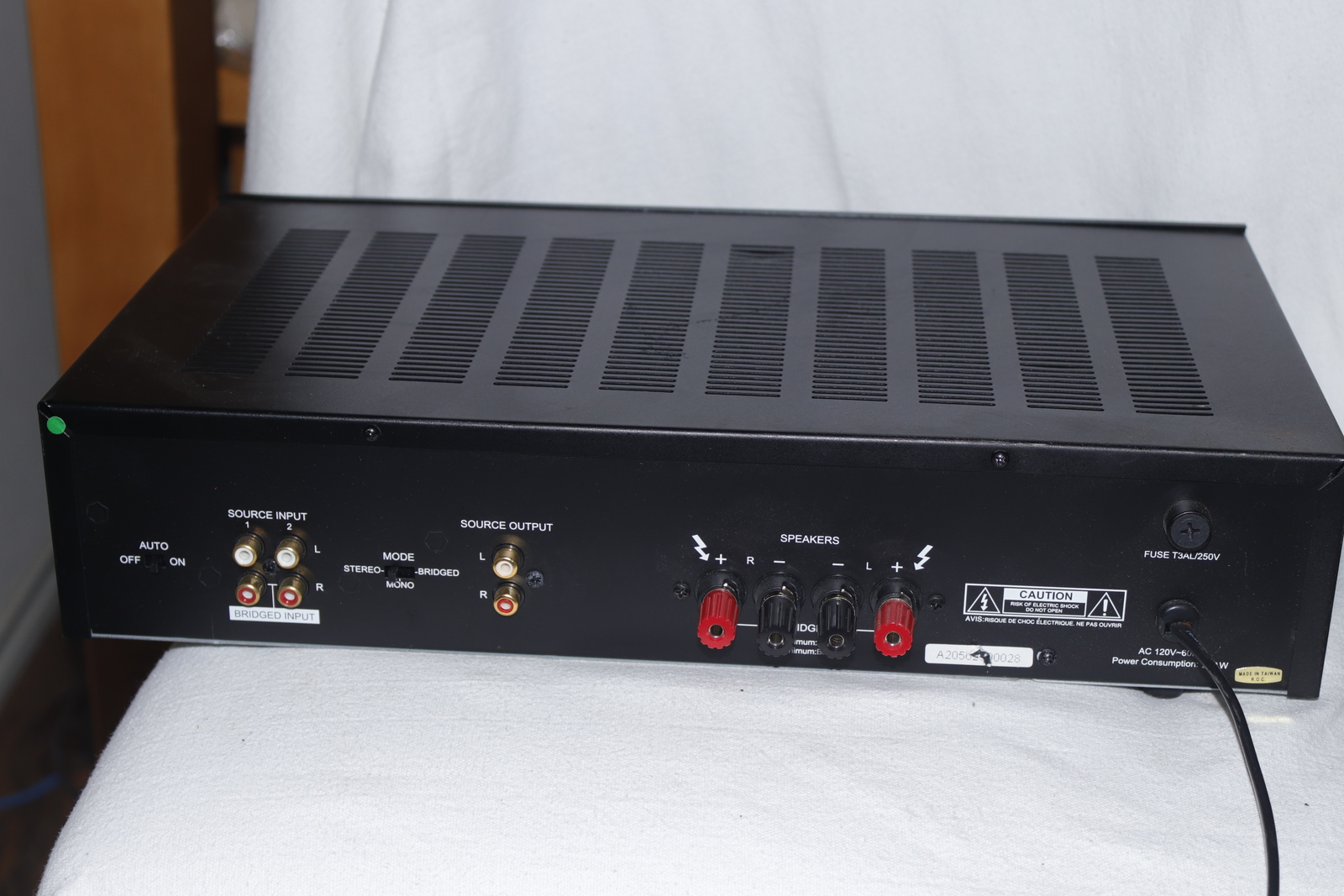 Home Theater Direct HTD A2050 Amplifier Ultra Rare 1/20 Receivers
