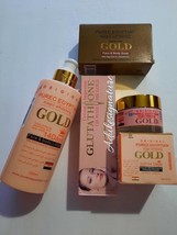 Pure egyptian magic gold lotion,soap,face cream,glutathion cream tube - $94.00