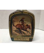 Beam's Choice Cowboy on a horse Kentucky Straight Bourbon Whiskey Bottle Empty - $14.84