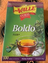 Boldo Del Valle Premium 100 Tea Bags Box 100% Natural Digestive Tea from... - $27.70