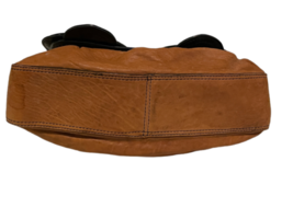 Vintage Caramel Brown Fendi Pebbled Leather Shoulder Bag Purse Handbag Italy COA image 5