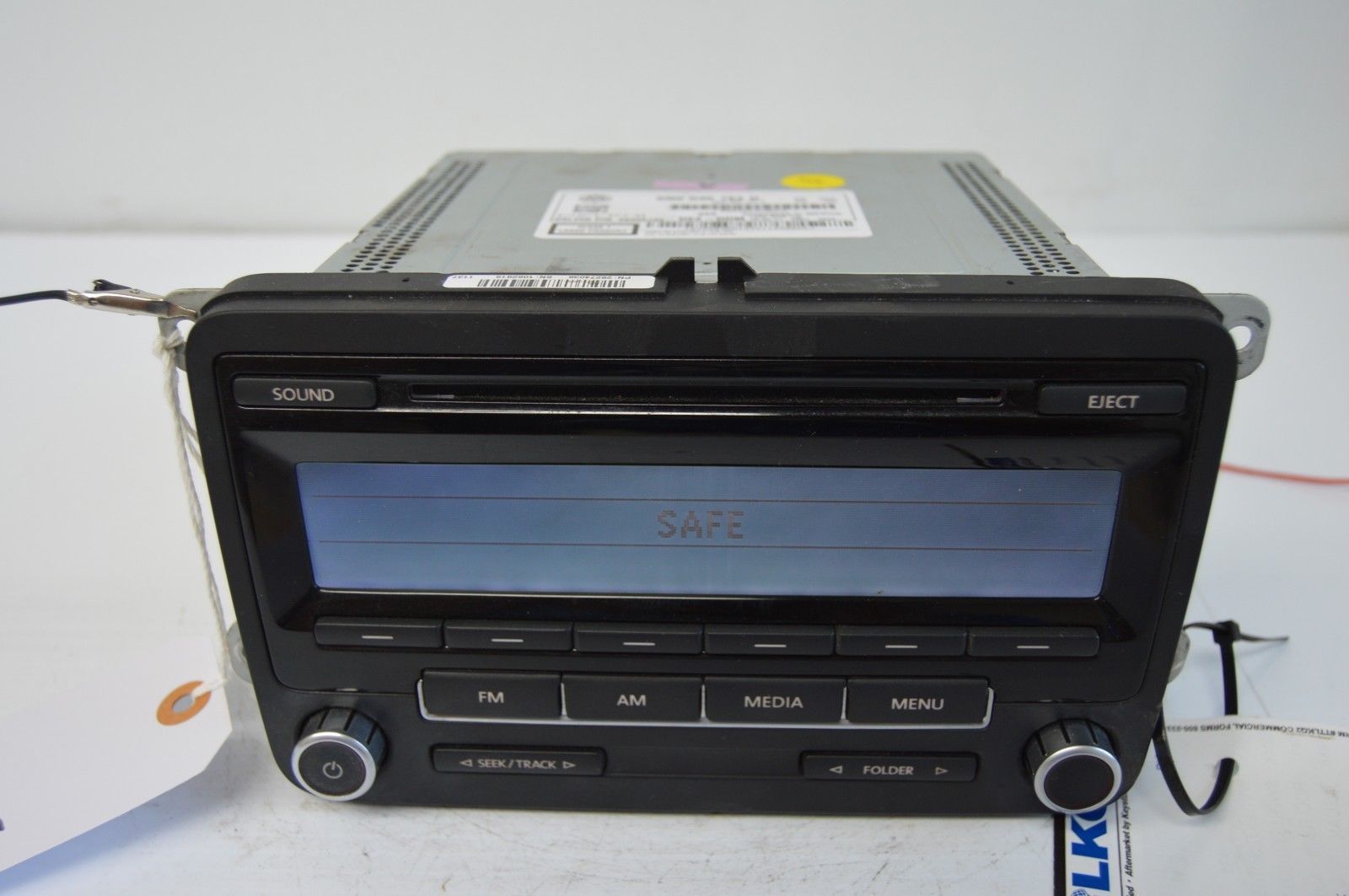 2011-2014 VOLKSWAGEN TIGUAN RADIO CD PLAYER OEM RADIO 5N0035164D TESTED ...