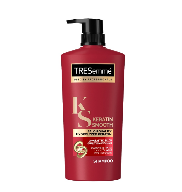 1 x Tresemme Shampoo Keratin Smooth 670ml Express Shipping To USA