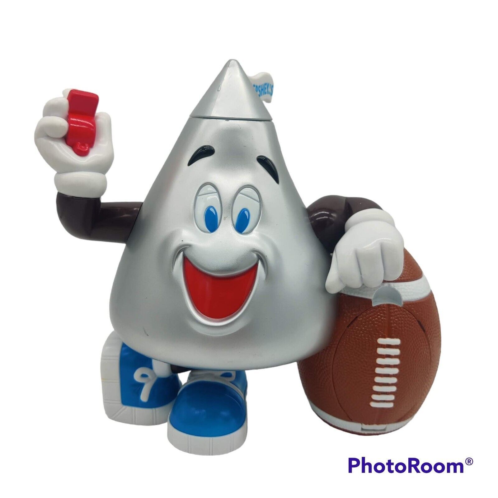 1999 Vintage Hersheys Kisses Football Candy Dispenser Hershey & Reese's