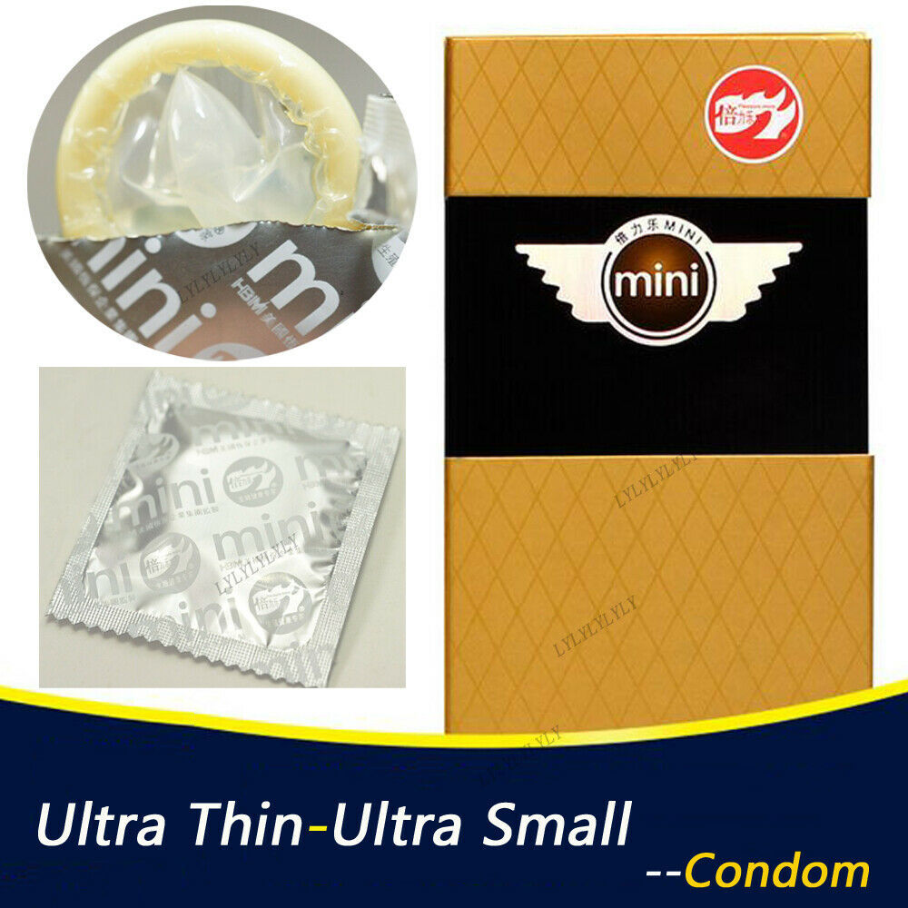 10Pcs/Set New Ultra Small Size Condoms Set 46MM Mini Condoms Uptight