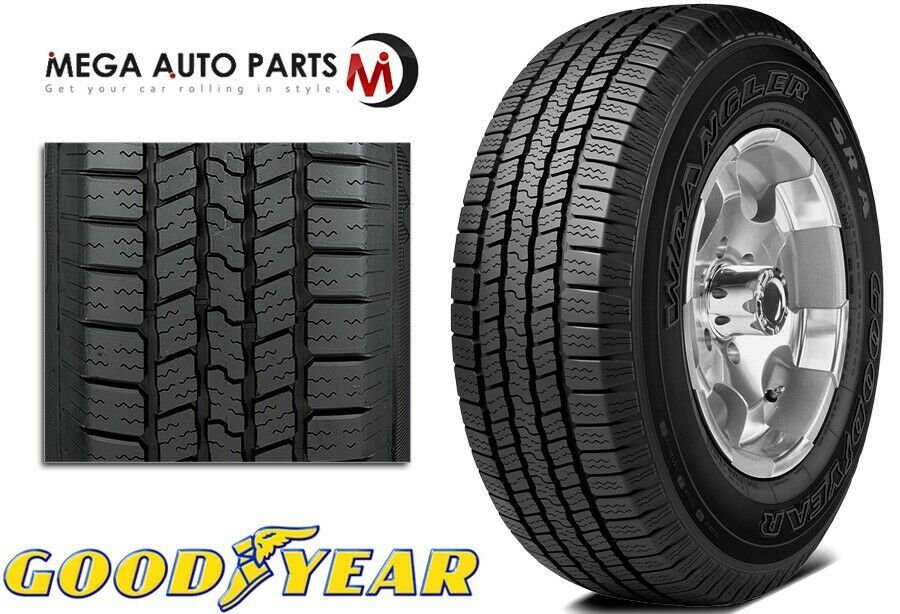 1 New Goodyear Wrangler SRA P265/65R18 112T Quiet All Season Tires Tires