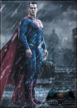 Batman V Superman Movie Superman Standing in the Rain Refrigerator Magnet NEW - $3.99