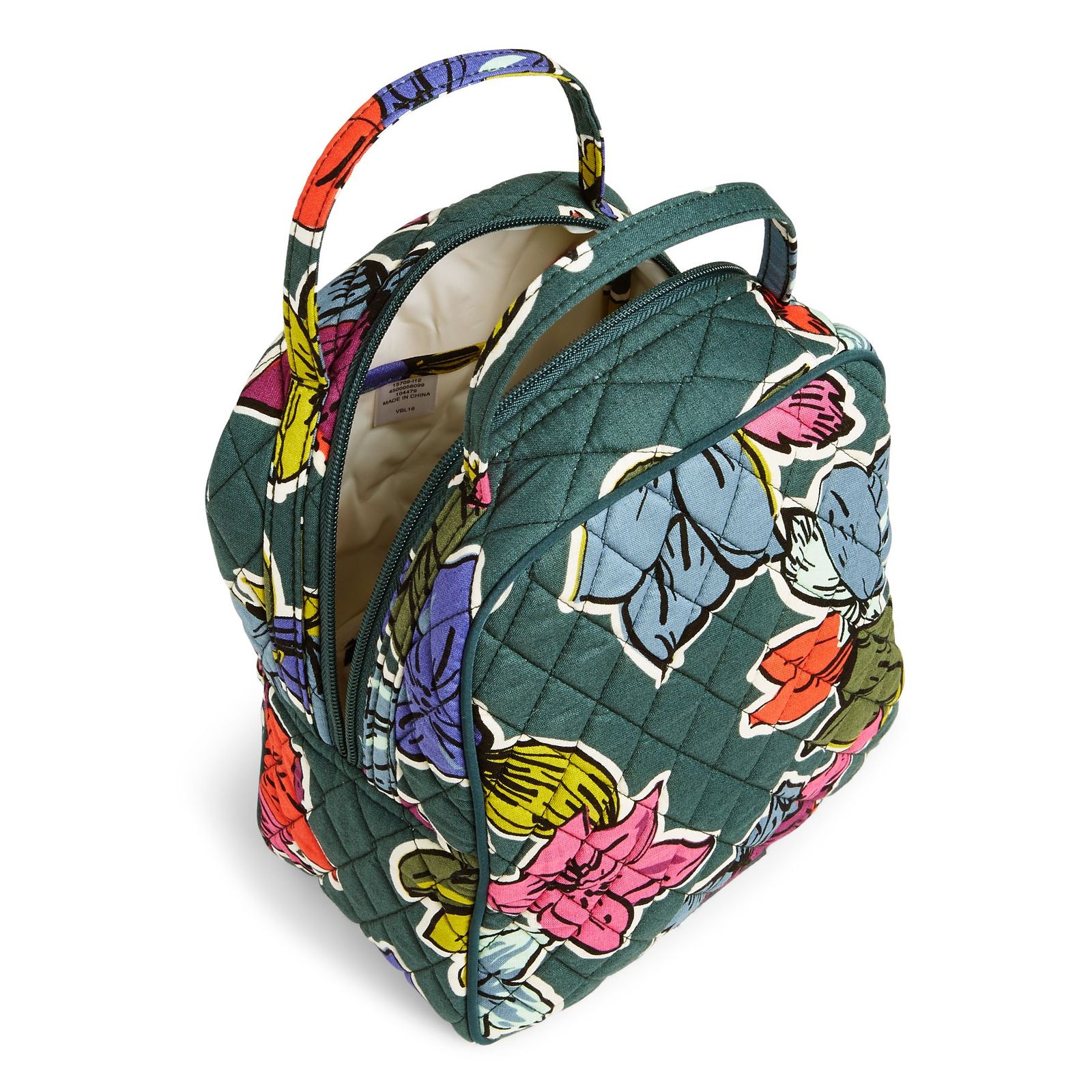 Vera Bradley Quilted Signature Cotton Lunch Bunch Bag Falling Leaves   15709I12 V3 